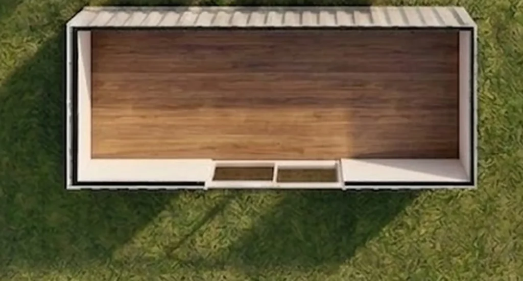 Plano Oficina 15 m² · propuesta 23